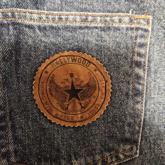 Hollywood Era Womens Jeans Size 27 Young Wise And Free Vintage - Picture 5 of 8